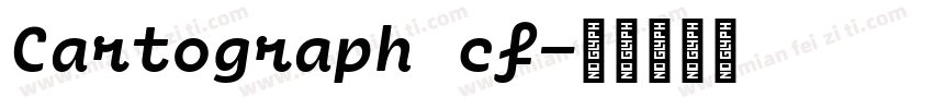 Cartograph cf字体转换